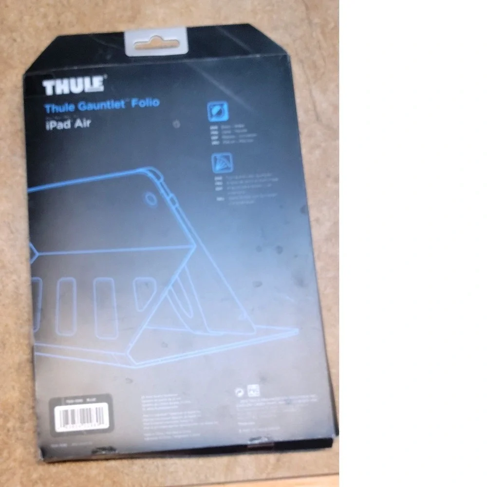 Thule Gauntlet Folio iPad Air Case Blue Slim Protective Stand TGIE-2138 NEW
